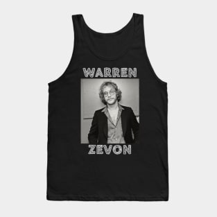 Warren Zevon Tank Top